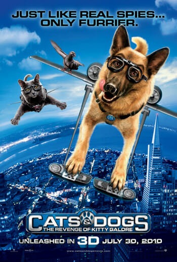 Movie Posters For "Cats And Dogs: The Revenge Of Kitty Galore"