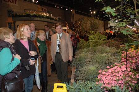 Bette Visits 2010 Philly International Flower Show