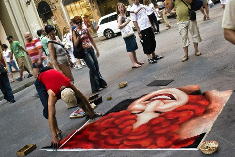 Photo: Pavement Art