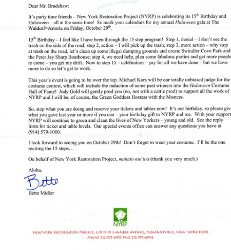 NYRP 2010 Hulaween Letter Invite And Prices....Hope You Can Read!
