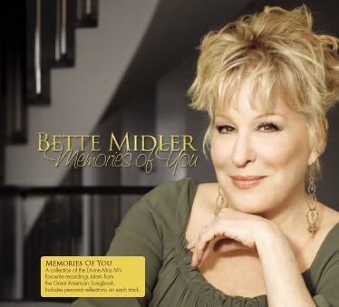 Bette Midler's U.K. CD "Memories Of You" - A Compilation CD
