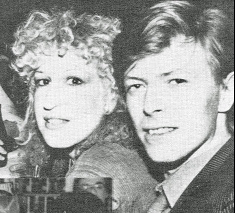 Photo: Bette Midler And David Bowie