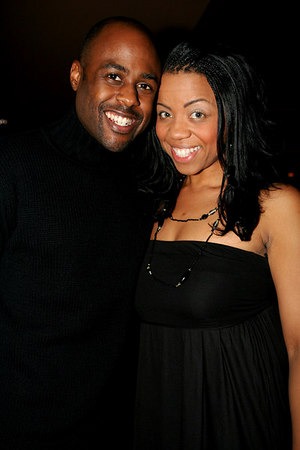 Terron Brooks and Kamilah Marshall  Rock The Coterie in their annual holiday music extravaganza Holidaze Harmony