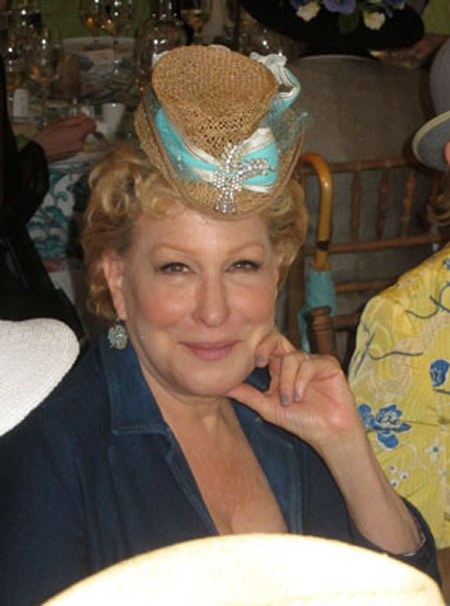Bette Midler Attends The Central Park Conservancy Hat Lunch
