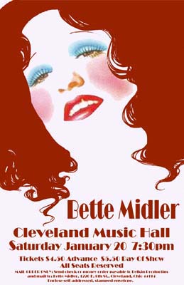 New Music In The June Bette Midler Bootleg Betty JukeBox
