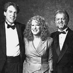 Jeff Silbar, Bette Midler, and Larry Henley
