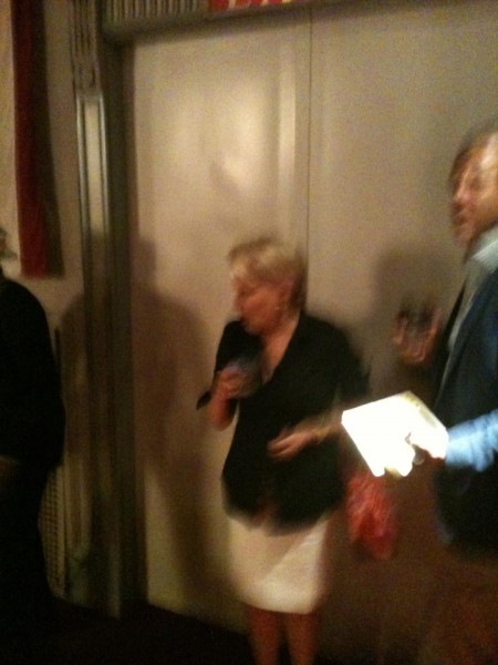 Bette Sighting: Bette Takes In Broadway's "The Best Man" On Broadway ~ Sept. 5, 2012 (Thanks Bill)