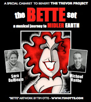 Sara DelBeato & Michael Raabe in "The BETTE Set - A musical journey to MIDLER Earth!"