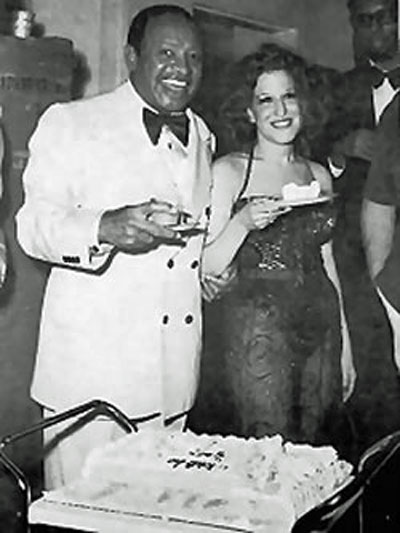 BetteBack 1975: Bette Midler Celebrates Lionel Hampton's Birthday