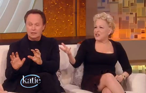 Bette Midler And Billy Crystal Collide On Issue Of Movie Violence
