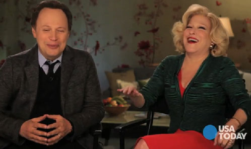 Video: Five questions for Bette Midler and Billy Crystal