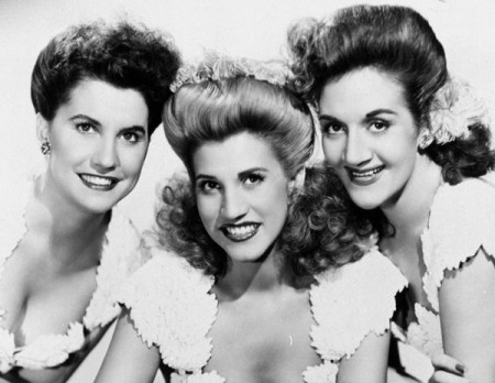 Bette Tweets: The last of the Sunbeams of WWII, the remarkable Andrews Sisters, Patty Andrews expired today