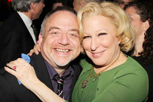 Photo: Bette With Long Time Buddy, Marc Shaiman....
