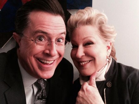 Bette Tweets: Bette Midler And Stephen Colbert