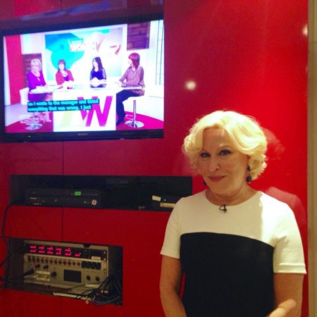 Bette Backstage At Loose Women