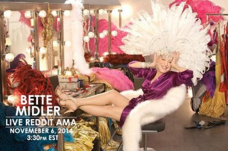 Bette Tweets: Save the date! 11/6 at 3:30p EST I'll be on Reddit AMA