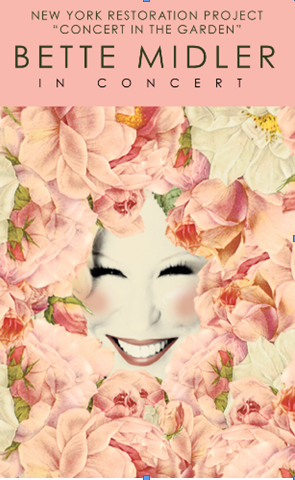 NYRP's annual Spring Picnic becomes Bette Midler's "Concert in the Garden." - Friday June 26th