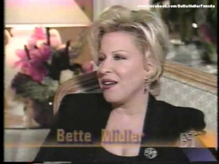 BetteBack October 13, 1991: Bette Midler To Talk Of Geraldo Fling On Barbara Walters Special.