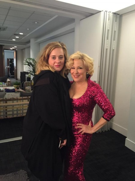 Bette with Adele