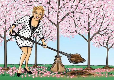 Bette Midler: We did it - One Million Trees for New York City! No Other City Has Reached This Goal!