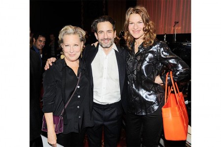 Bette Midler, Marc Jacobs, and Sandra Bernhard