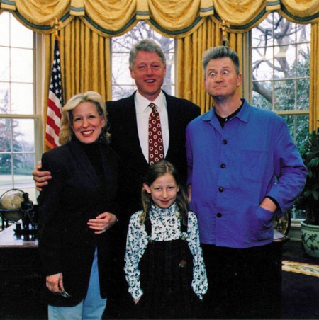 BetteBack March 4, 1995: Bette Midler Visits The White House For NPR
