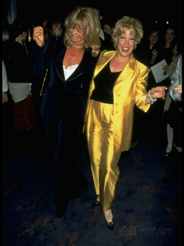 BetteBackBack October 28, 1994: Bette Midler And Goldie Hawn May Make 'Absolutely Fabulous' The Movie