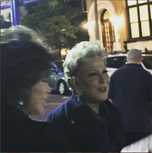 Bette Midler Interviews Carole Bayer Sager At The Y In New York October 16, 2016