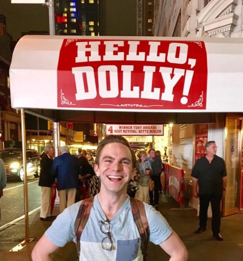 Hello, Broadway! Hartung debuts in ‘Hello, Dolly!’