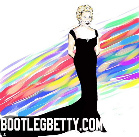 Bette Midler Illustration By Nicola Calder #BetteMidler #Illustration #BootlegBetty