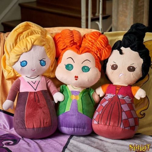 Disney's 'Hocus Pocus' Gets Giant Sanderson Sisters Plushies For Halloween