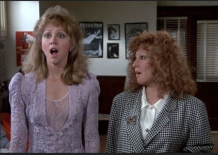 Photo: Shelley Long & Bette Midler - Outrageous Fortune
