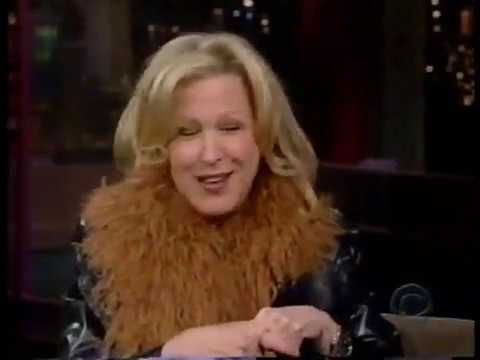 Bette Midler on the David Letterman Show