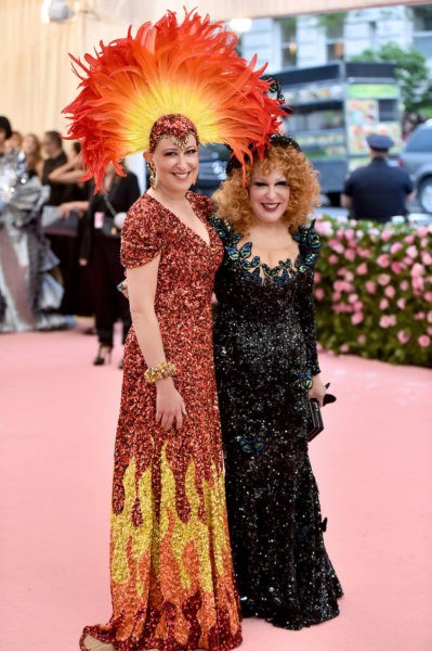 Sophie and Bette Midler at the Met Gala 2019