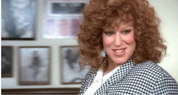 Bette Midler in Outrageous Fortune