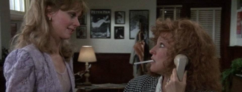 Shelley Long and Bette Midler in Outrageous Fortune