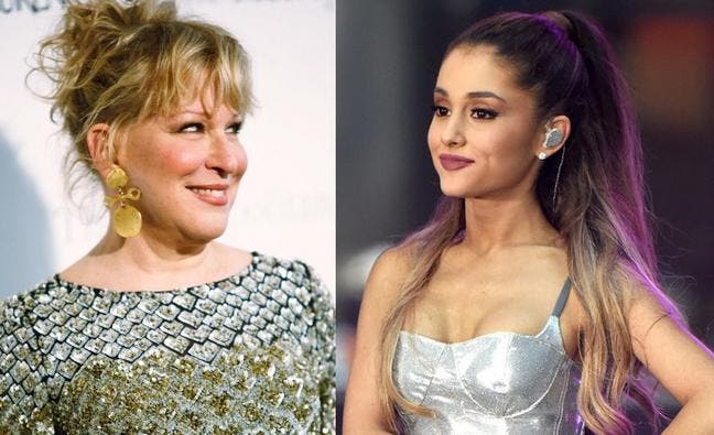 Bette Midler and Ariana Grande