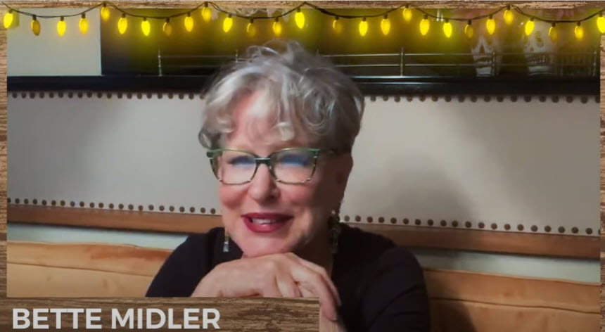 Bette Midler appears in Cyndi Laupers Home For The Holidays