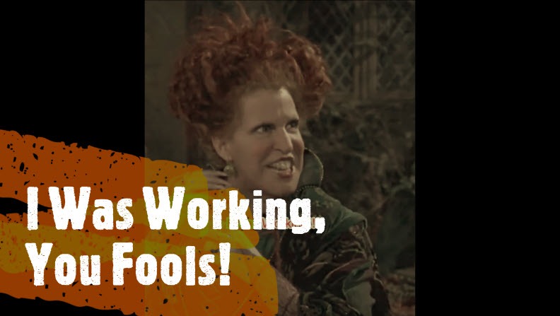 Bette Midler - I was working, you fools!