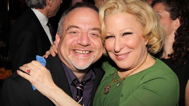 Marc Shaiman and Bette Midler Backstage at her hit play I'll Eat You Last