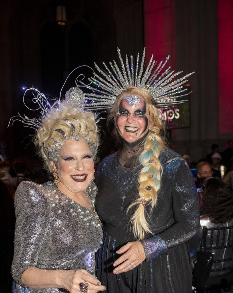 Bette Midler & Darcy Stacom at 2018's Hulaween