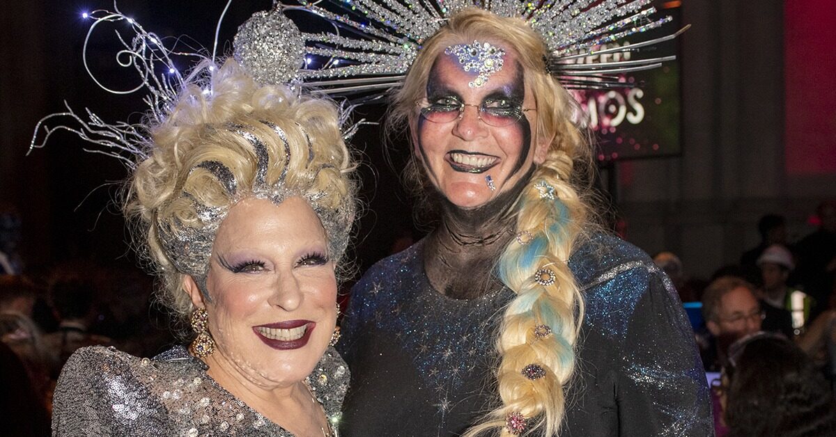 Bette Midler & Darcy Stacom at 2018's Hulaween