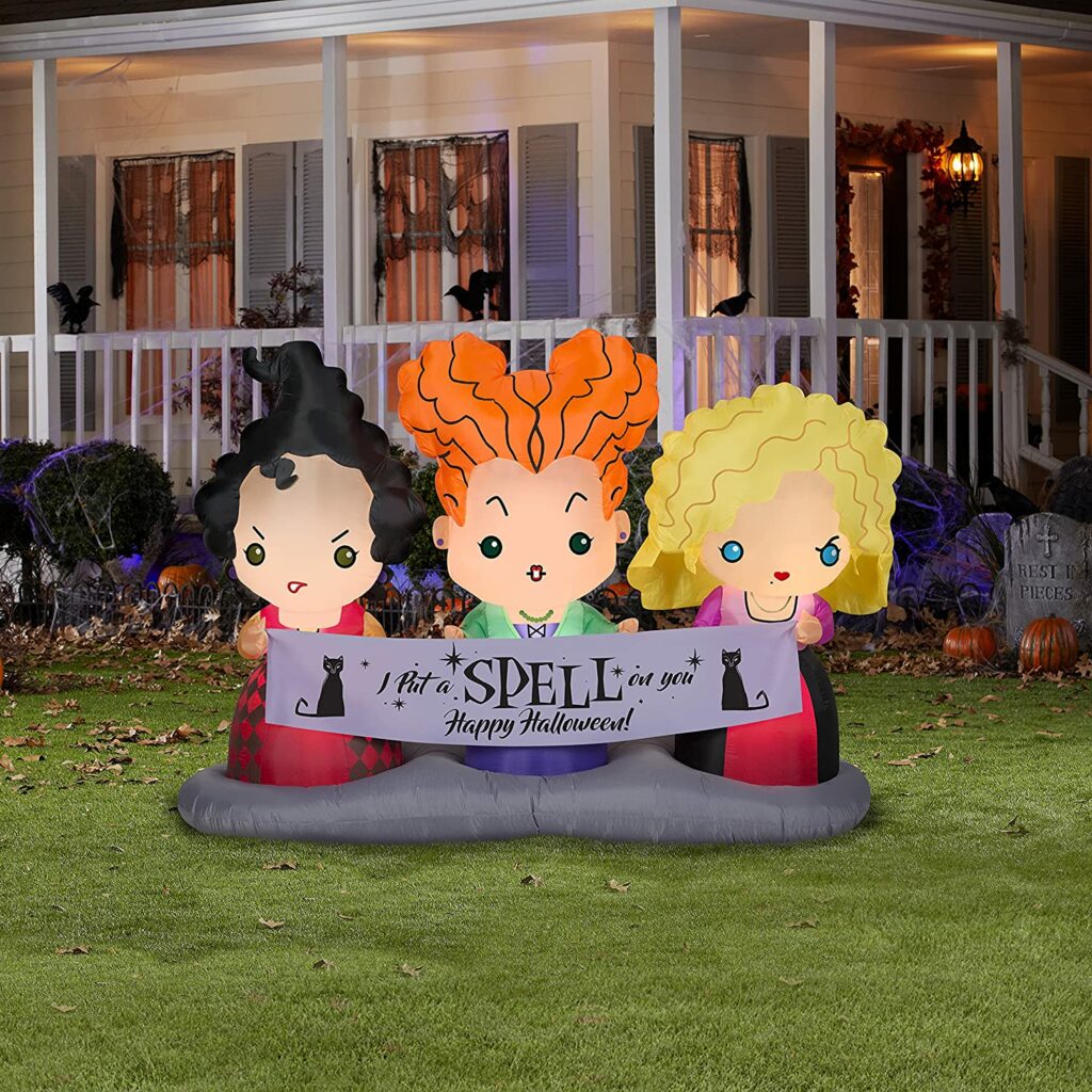 Buy Your 'Hocus Pocus 2' 4.5 ft Lawn Inflatables