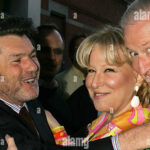 Jann Wenner Bette Midler and Martin von Haselberg