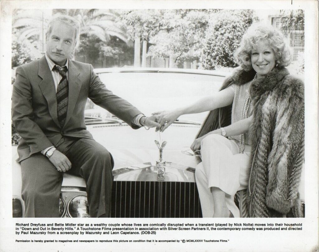 Bette Midler's Best Movies And TV Show DOWN AND OUT IN BEVERLY HILLS(1993)