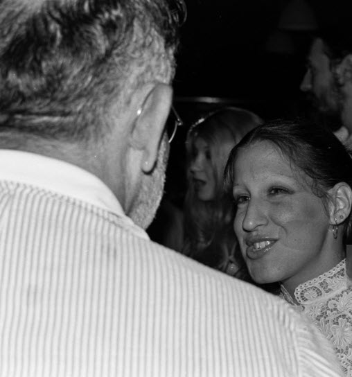 Bette Midler attend Ron Delsener's 1976 birthday party