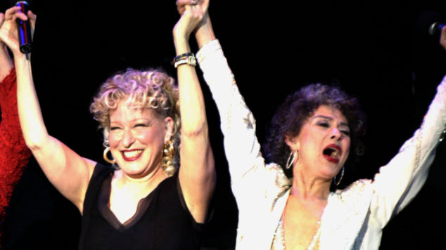 Bette Midler and Rita Moreno