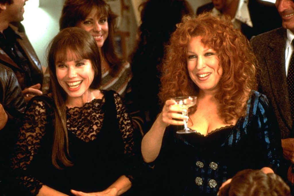 Toasting Barbara Hershey and Bette Midler