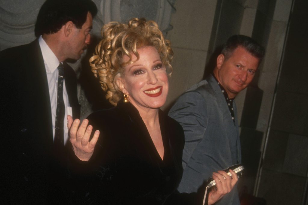 Bette Midler and Martin - Gypsy premiere