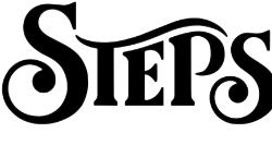 2026-07-23_13-56-20 - bootleg betty Stylized black 'STEPS' logo on white background, with a dark gradient bar below displaying the word 'Steps'.